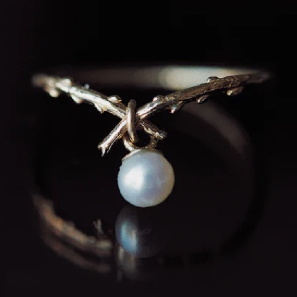 Catbird Jewelry - Sofia Zakia Pearl Woodland Ring